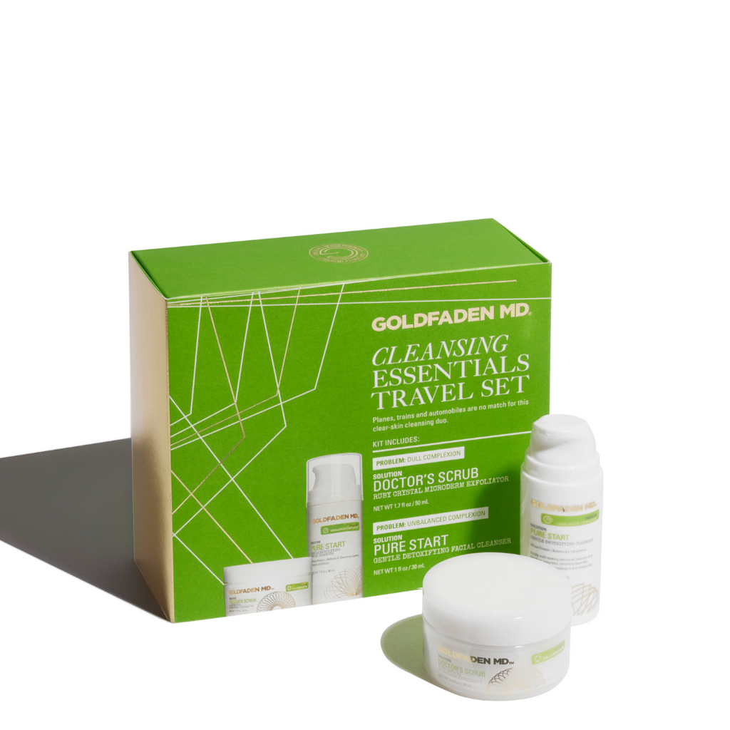 Cleansing Essentials Travel Set – Goldfaden MD