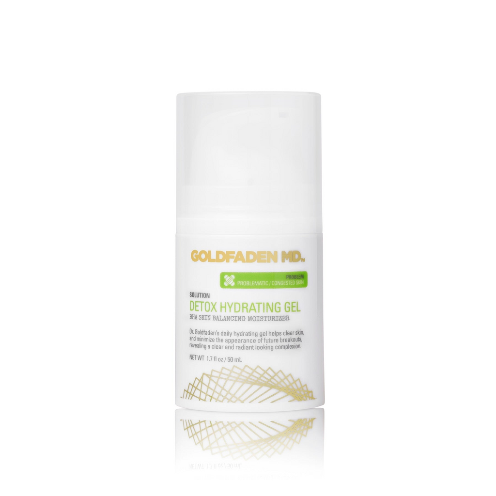 Detox Hydrating Gel | BHA Skin Balancing Moisturizer – Goldfaden MD Detox Hydrating Gel | BHA Skin Balancing Moisturizer – Goldfaden MD
