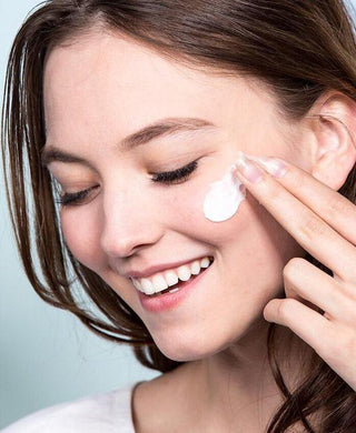 Model close up using Liquid Face Lift.