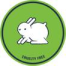 cruelty free bunny logo